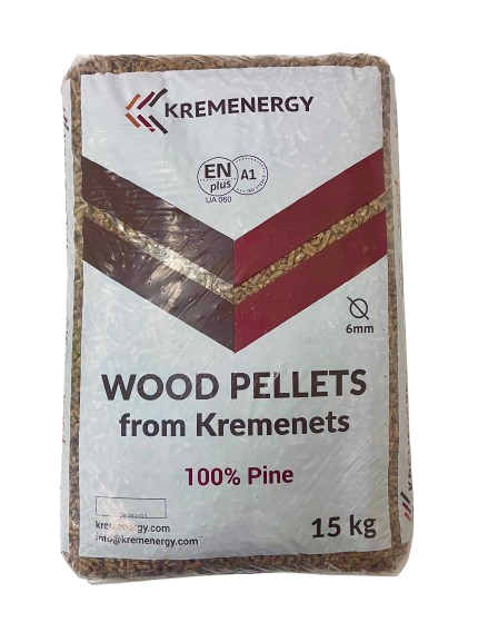 Kremenergy WoodPellets 6 mm 1050 kg 